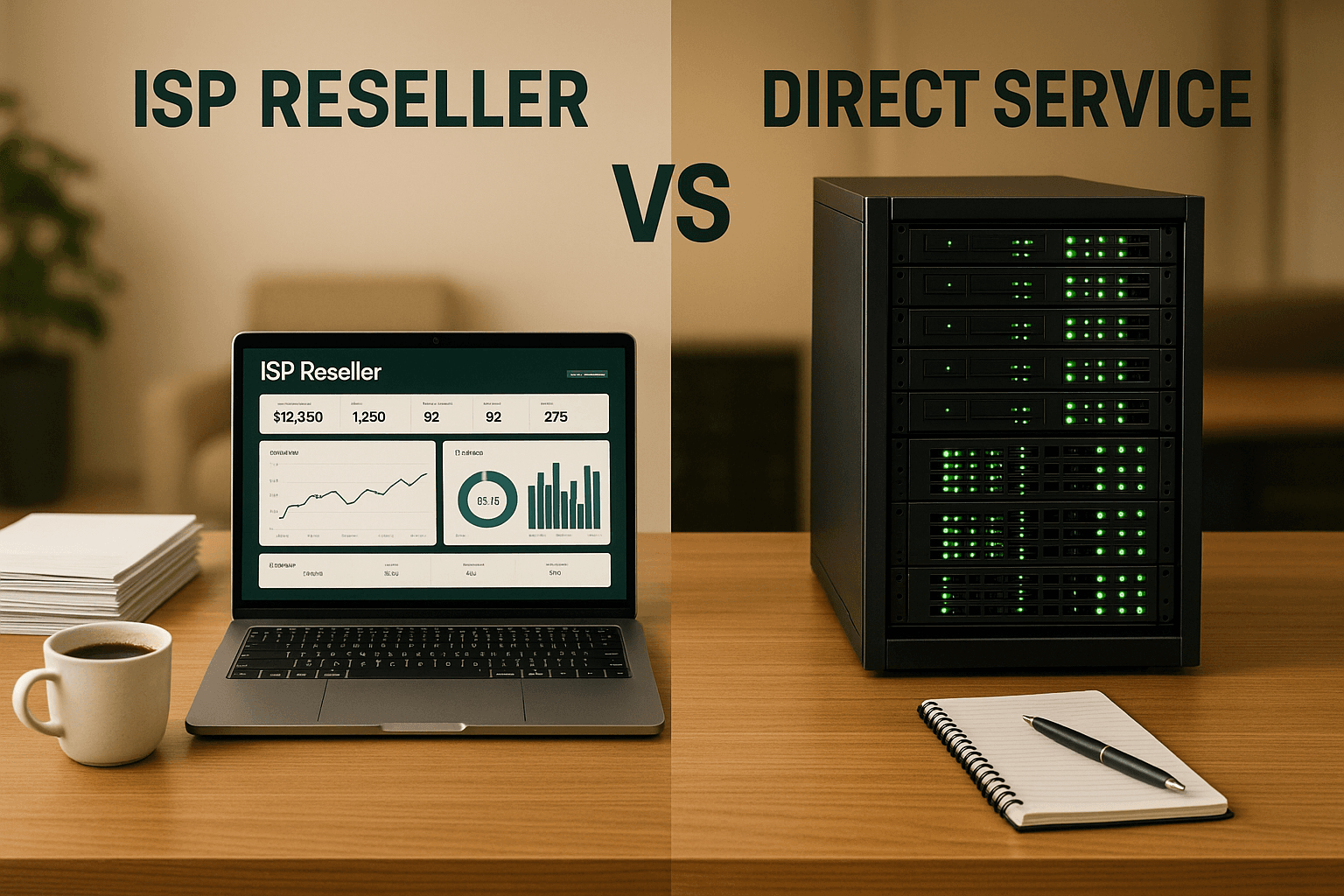 ISP Reseller vs Direct Service: Which to Choose?