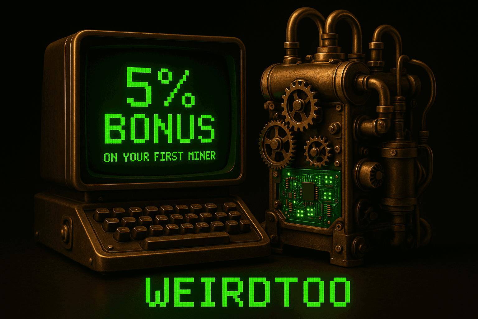 Get 5% Extra TH on Your First Miner - Just Use a Friend’s Code