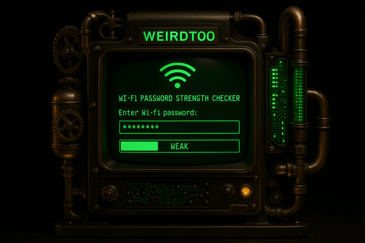 Wi-Fi Password Strength Checker