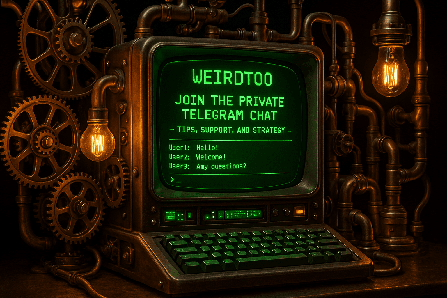 Join the Private Telegram Chat - Tips, Support, and Strategy