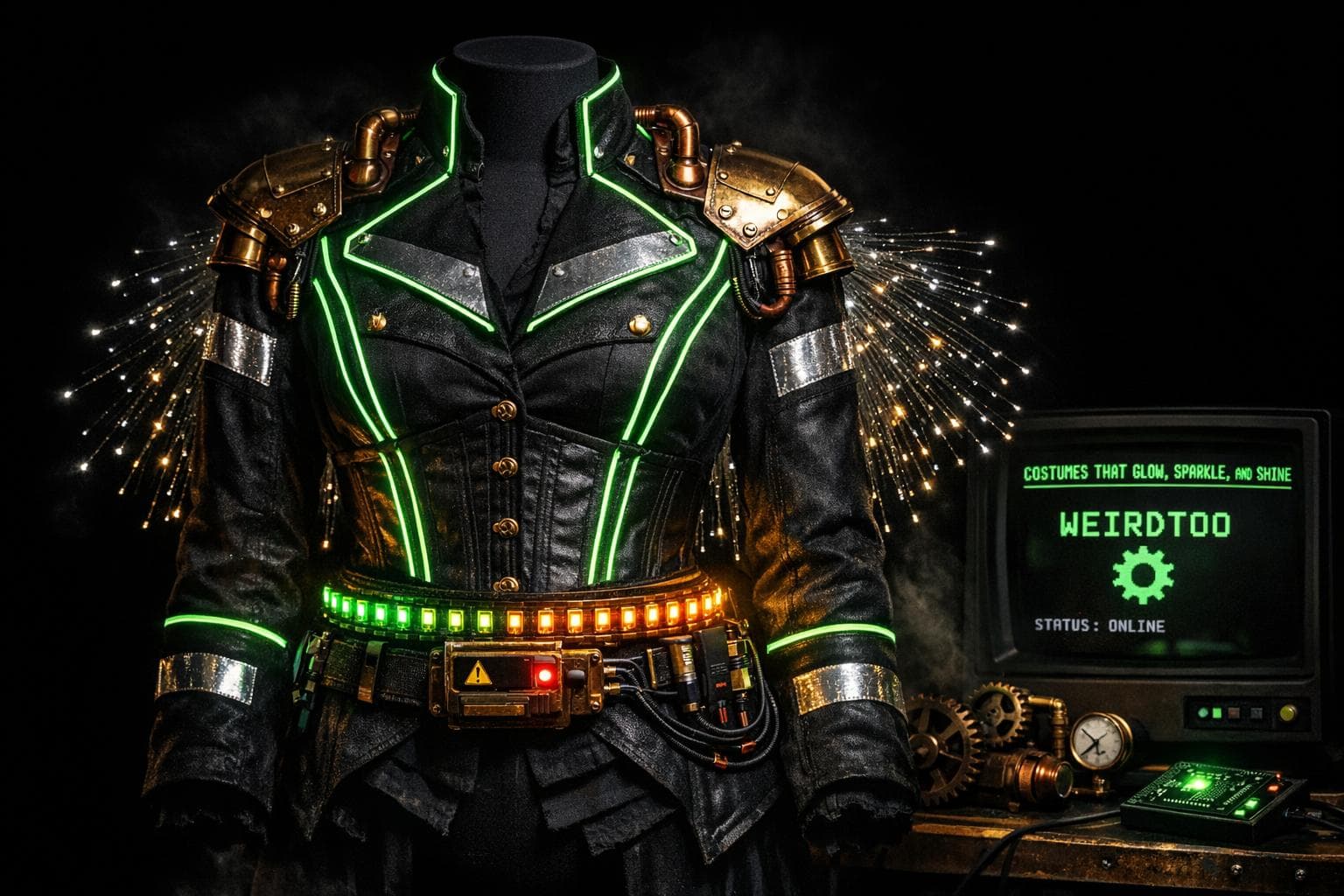 “Costumes That Glow, Sparkle, and Shine”