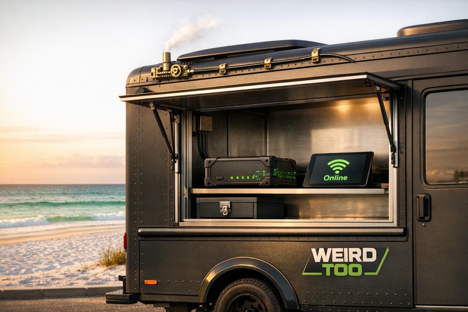 Affordable Network Equipment for Food Trucks Owners in Florida Panhandle