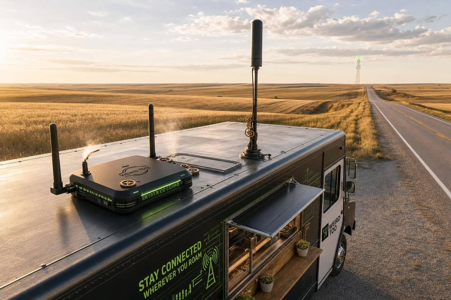 Affordable Network Equipment for Food Trucks Owners in Great Plains